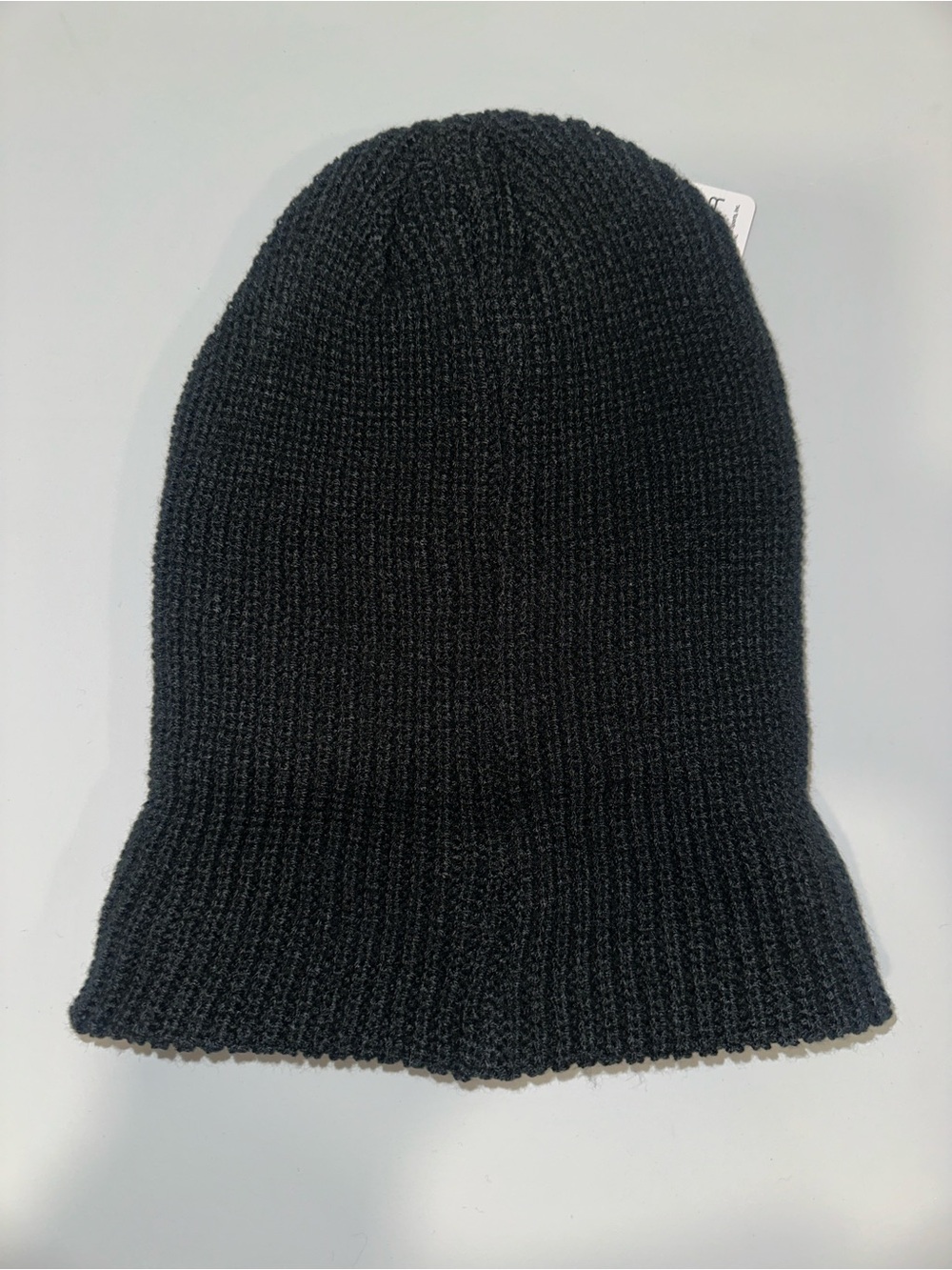 SPYDER OS Boy/Girl Black Knit Cuffed Beanie Hat - Picture 8 of 13